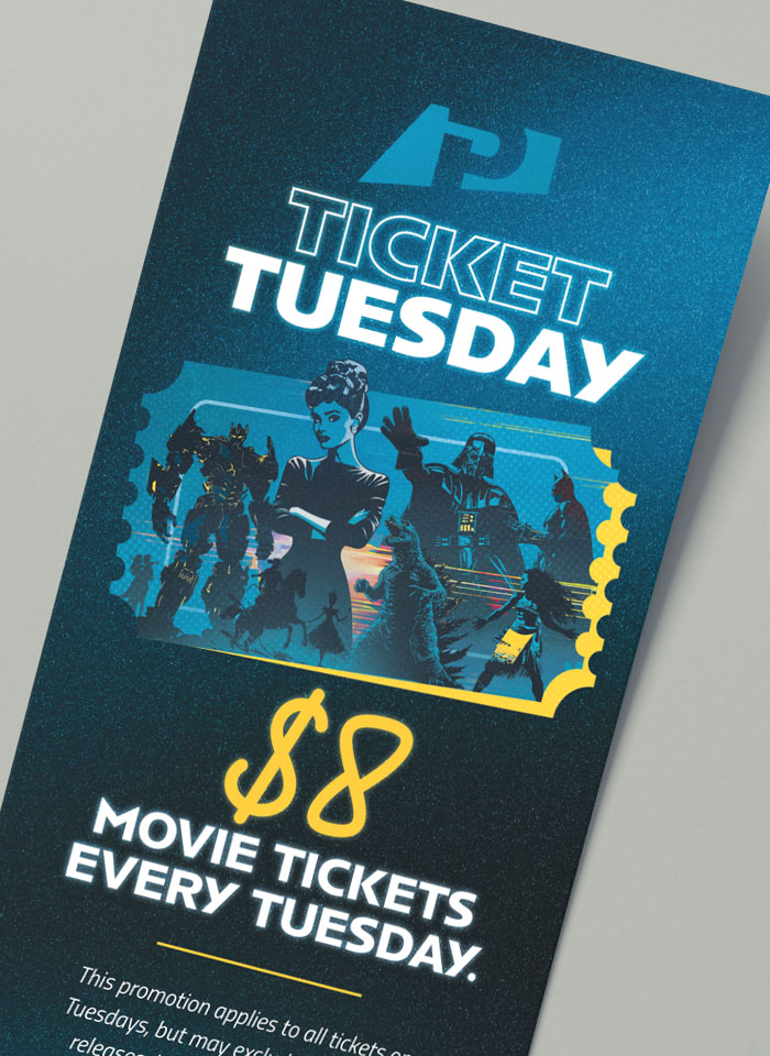 Ticket Tuesday promo graphic